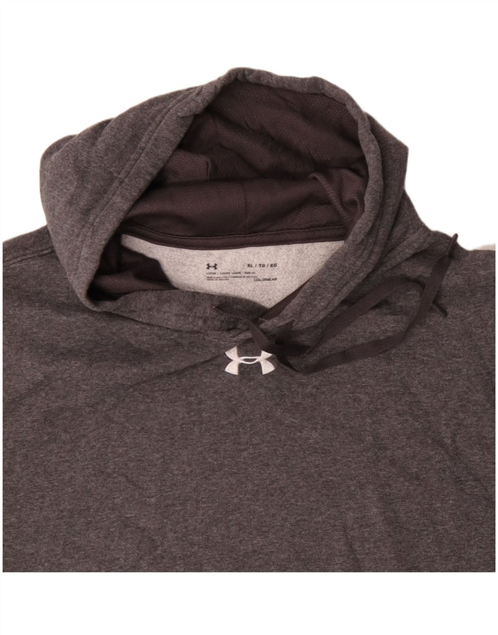 UNDER ARMOUR Sudadera con capucha para hombre XL Gris Poliéster