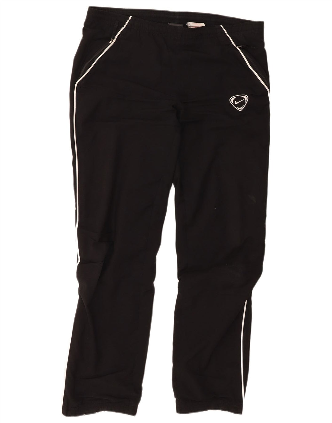 Nike - Pantalones de chándal para mujer, talla 6/8, XS, color negro, poliéster