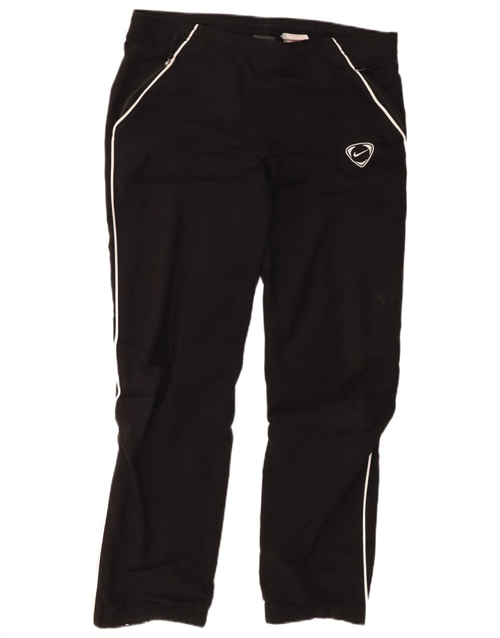 Nike - Pantalones de chándal para mujer, talla 6/8, XS, color negro, poliéster