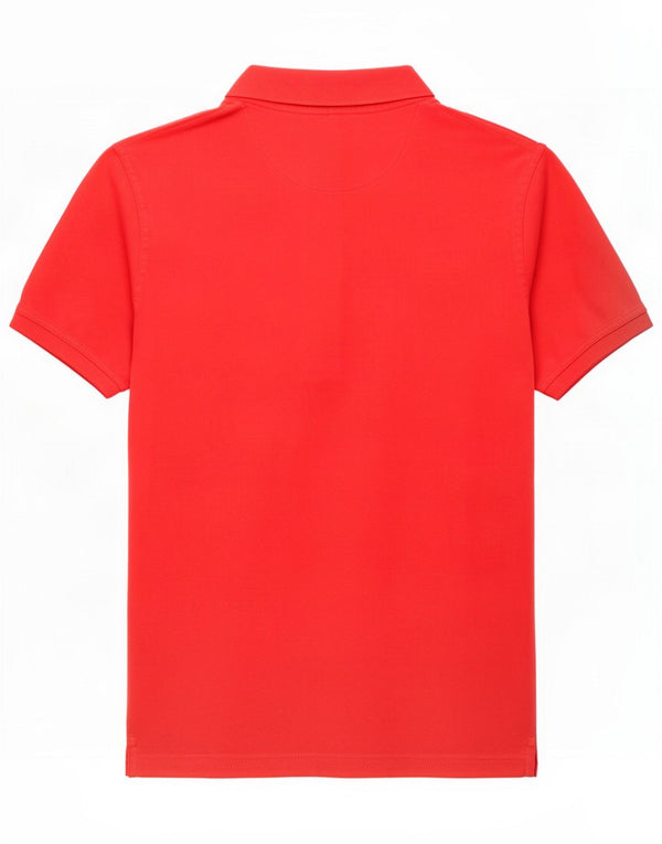 Pierre Cardin Polo para hombre 2XL Algodón rojo
