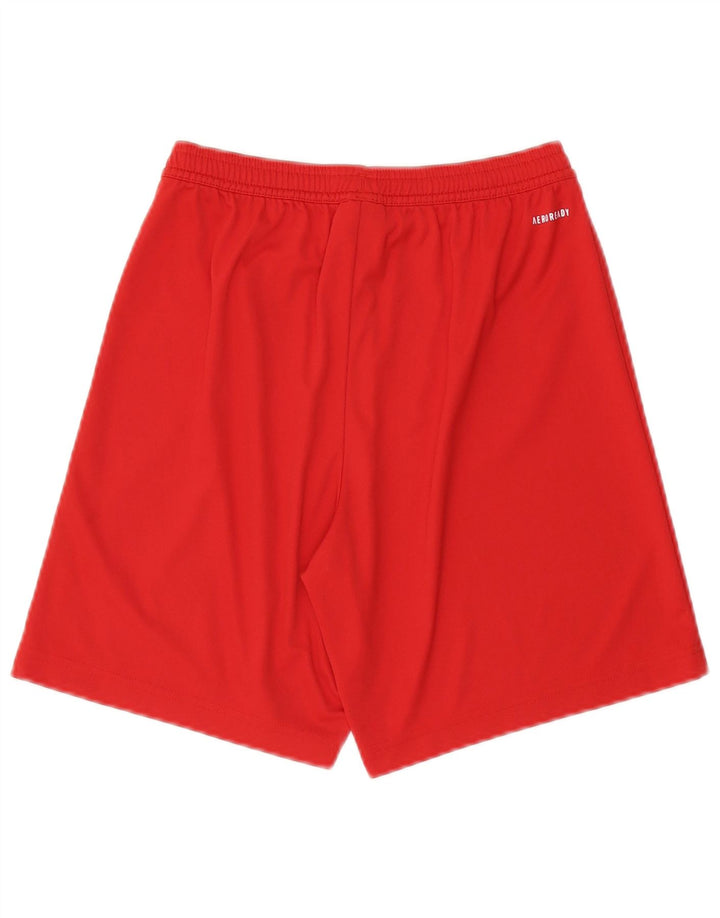 Adidas Mens Aeroready Sport Shorts Pequeño Rojo Poliéster