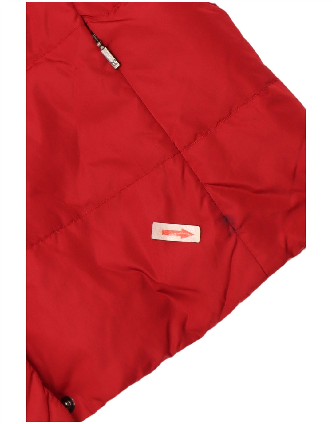 Max Mara Mujer Weekend Chaqueta Acolchada Extragrande UK 10 Small Red Nylon