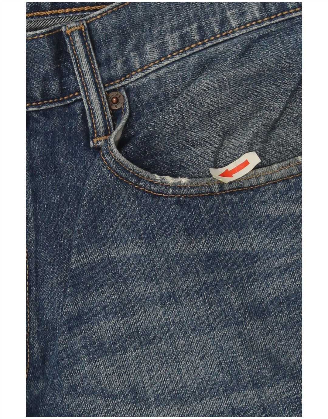 Vaqueros Levi's 508 Regular Tapered para hombre W33 L34 Algodón azul