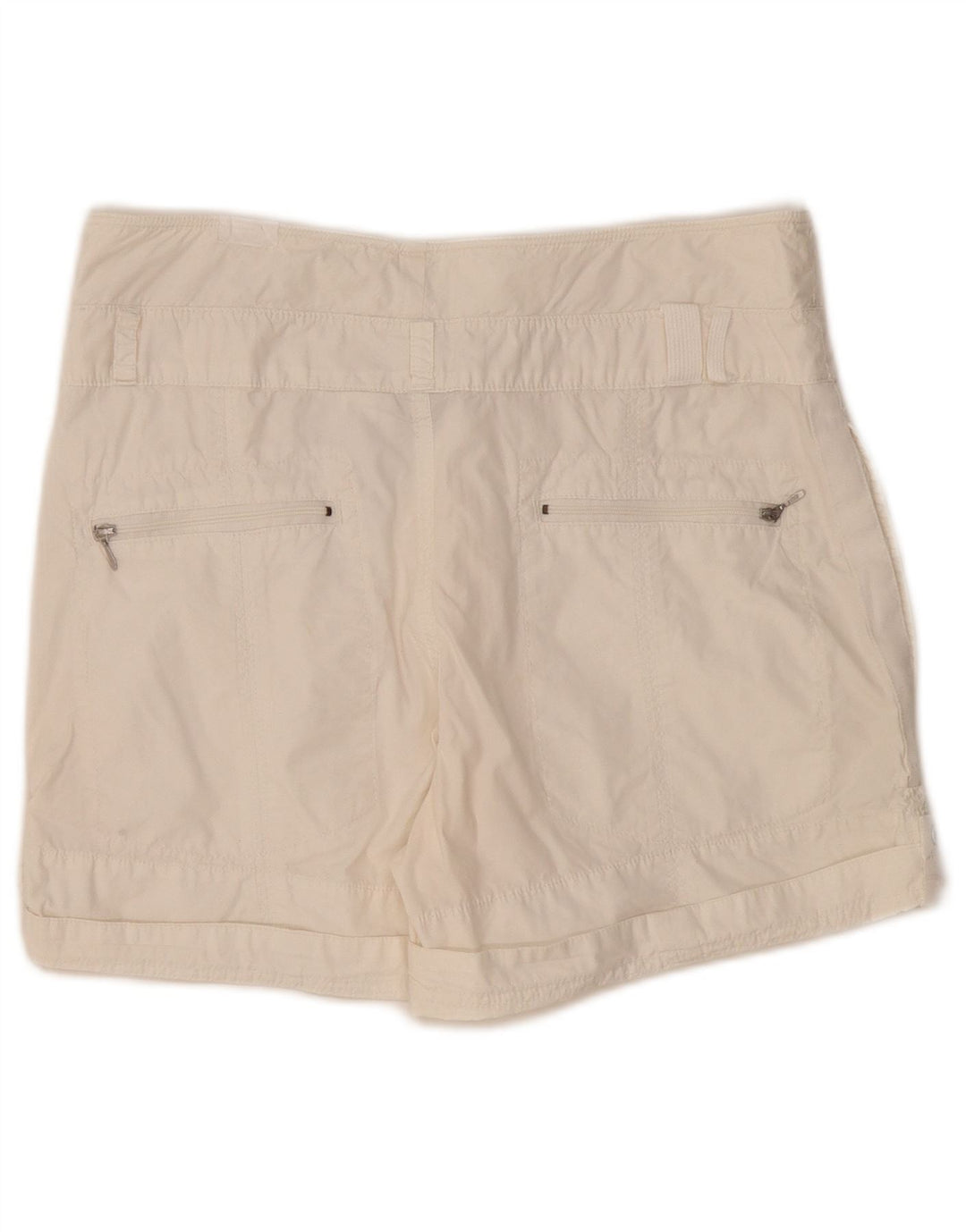 Nike - Pantalones cortos para mujer, talla 40, talla grande, W30, algodón blanco roto