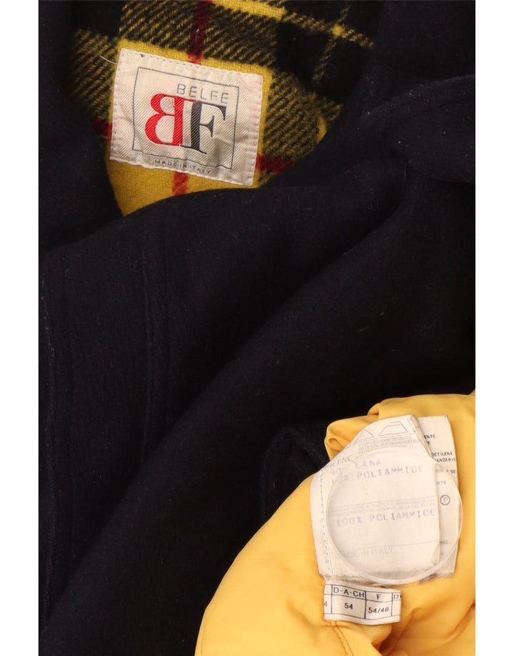 Belfe Chaquetón para hombre IT 54 2XL Lana azul marino