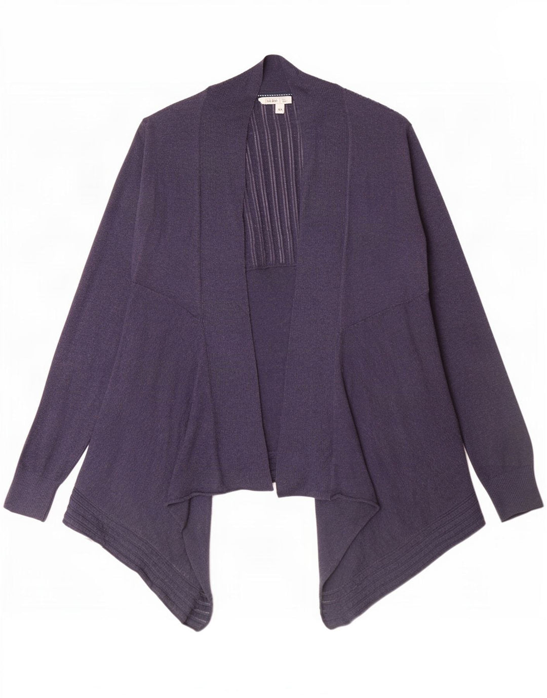 Fat Face - Cárdigan abierto asimétrico para mujer, talla 40, talla M, azul marino