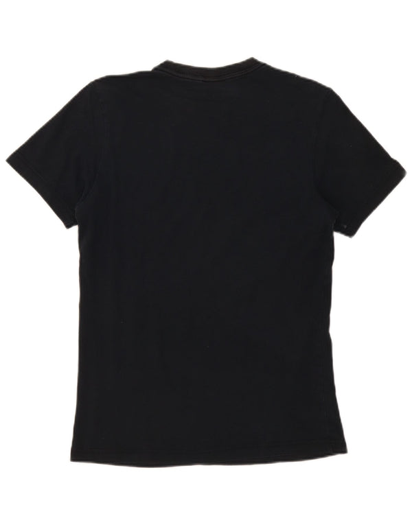 Adidas - Camiseta gráfica para hombre, talla pequeña, color negro