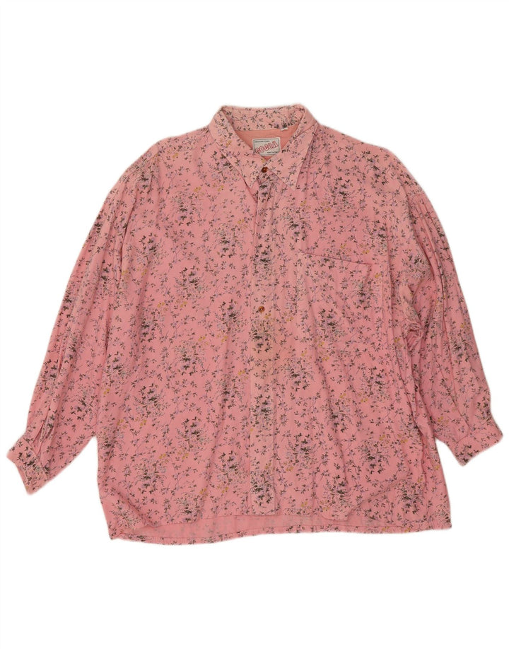 Camisa Cocoa Mujer Grande Rosa Floral