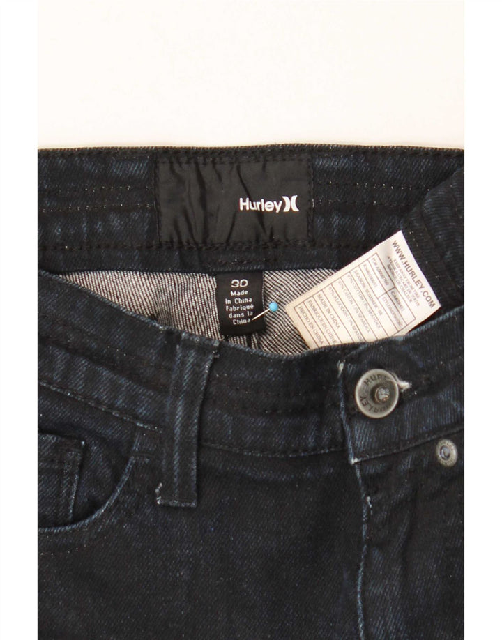 Vaqueros Hurley Mujer Slim W30 L29 Algodón Azul Marino