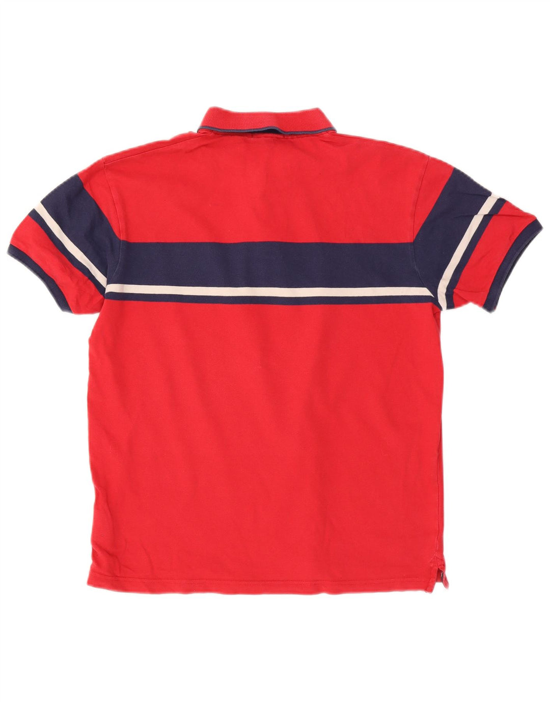 Gant Polo De Algodón Con Bloques De Color Rojo Grande Para Hombre