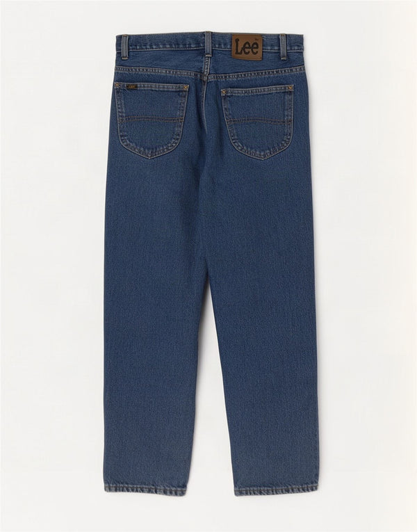 Vaqueros rectos Lee para hombre W32 L30 Algodón azul