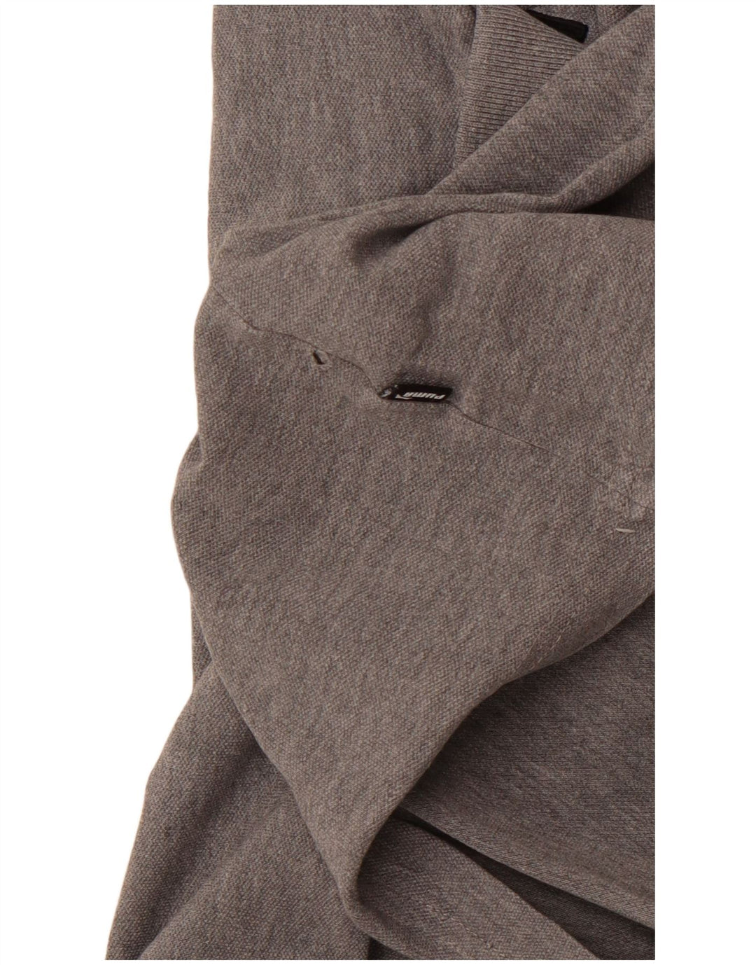 Polo PUMA para hombre de algodón gris medio