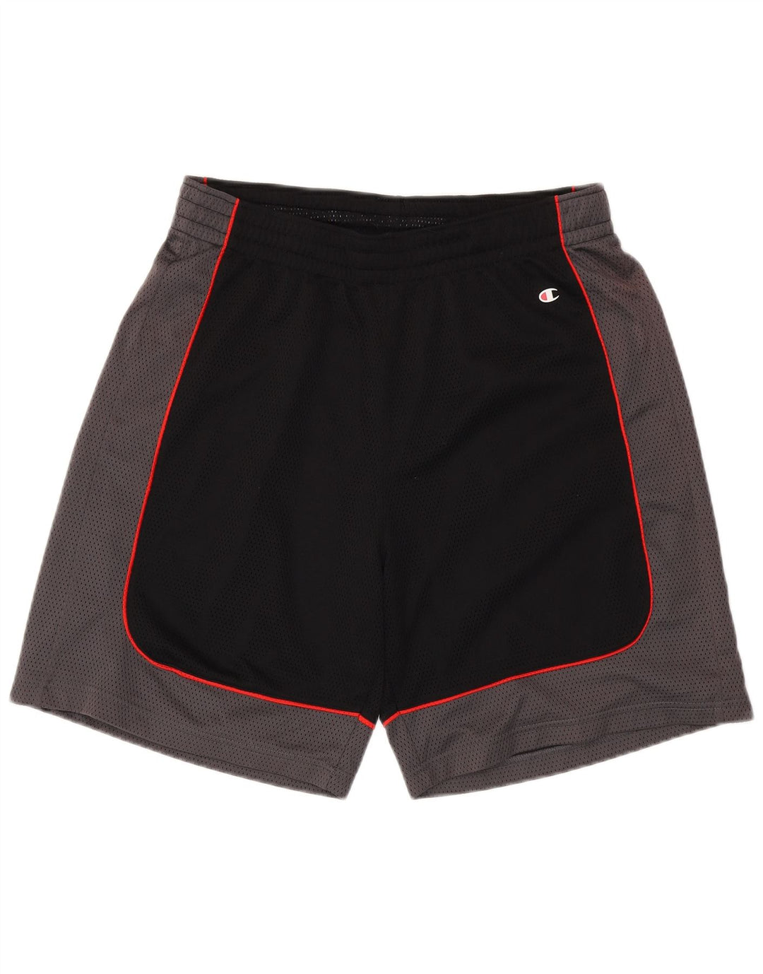 Champion Pantalones cortos deportivos para hombre, talla grande, color negro