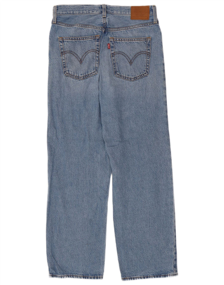 Vaqueros Levi's Mujer Ribcage Rectos W28 L27 Algodón Azul
