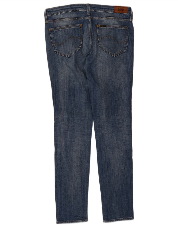 LEE Mujer Scarlett Slim Jeans W30 L28 Algodón Azul