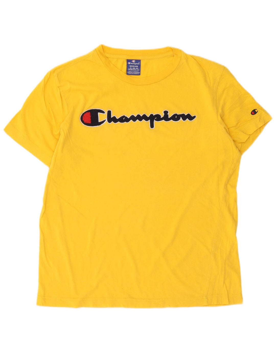 Champion Camiseta Gráfica Para Hombre Top Medium Amarillo