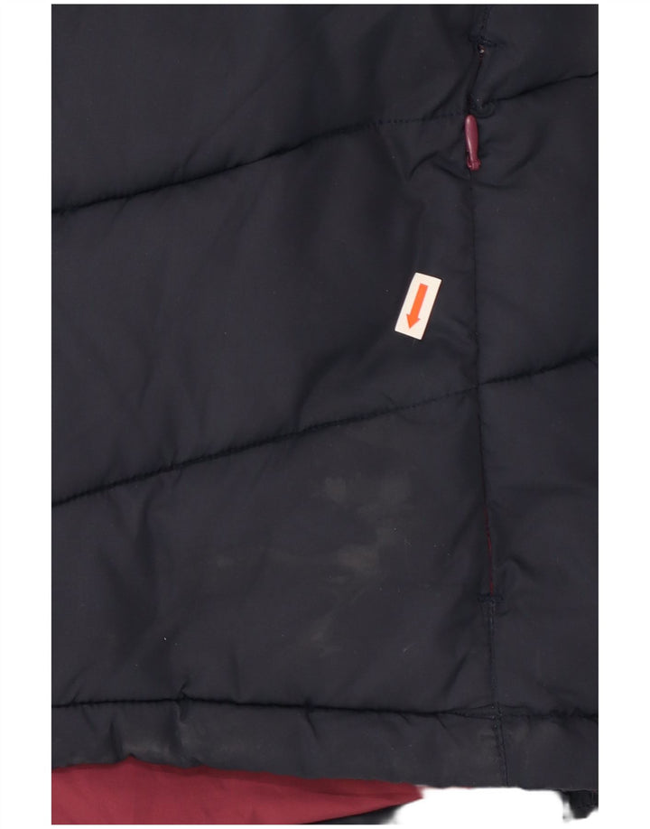 Chaleco acolchado para mujer Mountain Warehouse UK 40 Mediano Azul marino Poliéster