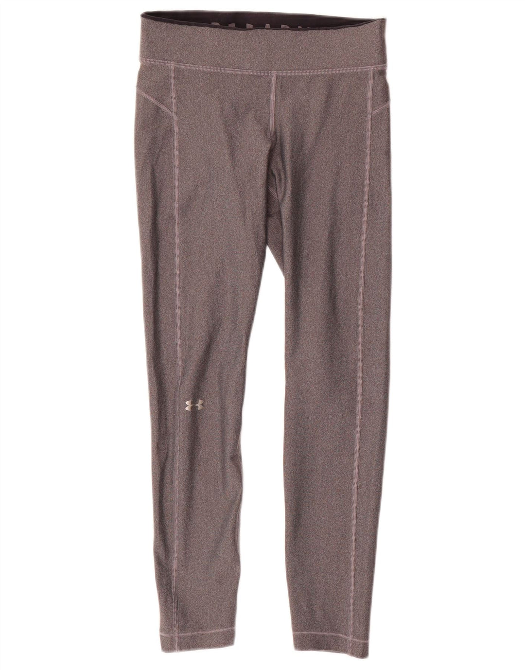 Under Armour Leggings Heat Gear para mujer UK 10 Small Gris Poliéster