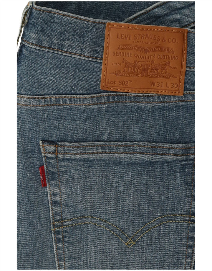 Vaqueros Levi's 502 Tapered para hombre W31 L28 Algodón azul