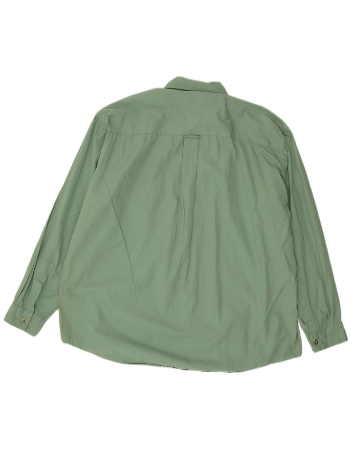 Camisa Marlboro Classics Hombre XL Algodón Verde