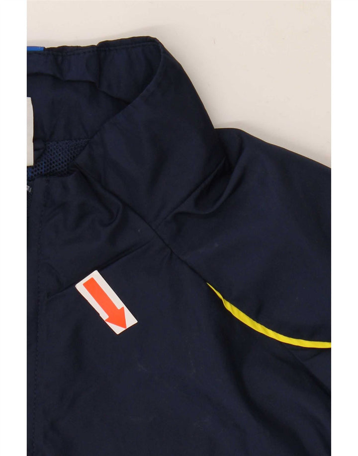 Chaqueta de chándal Adidas para hombre grande azul marino Poliéster
