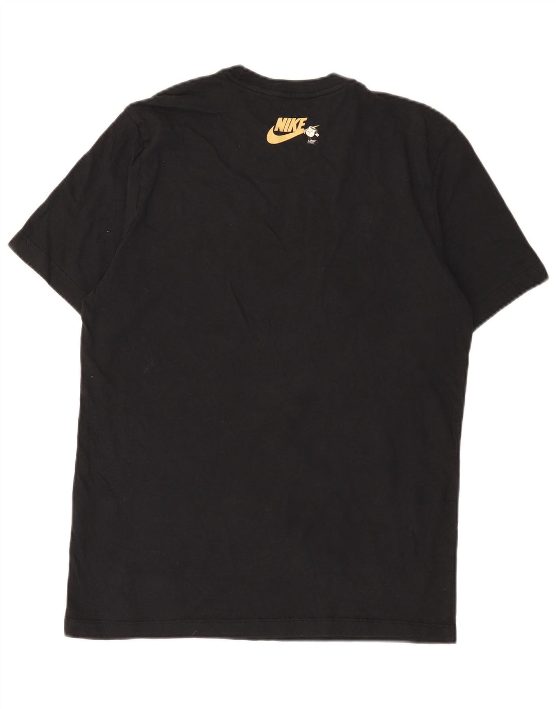 Nike Camiseta gráfica para hombre Top mediano de algodón negro