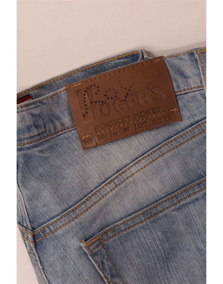 Roy Rogers Vaqueros rectos para hombre W30 L31 Algodón azul