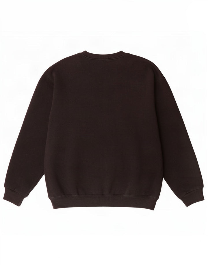 Fila Mens Graphic Sudadera Jumper Pequeño Negro