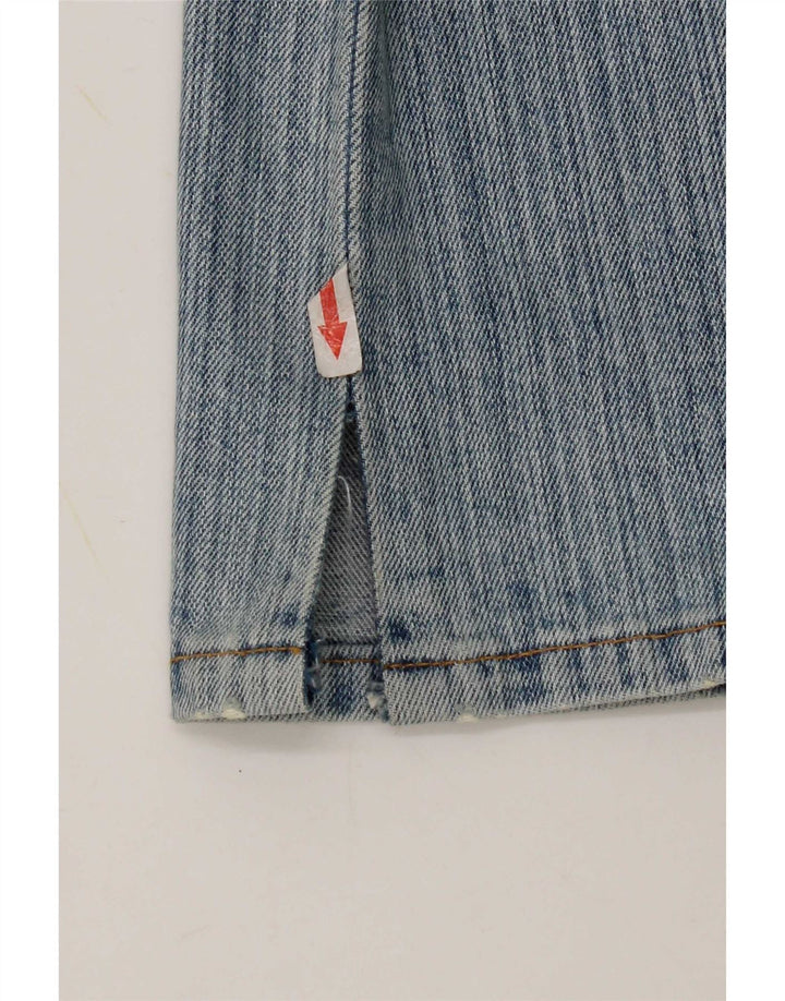 Vaqueros Levi's Mujer 595 Rectos W27 L32 Algodón Azul