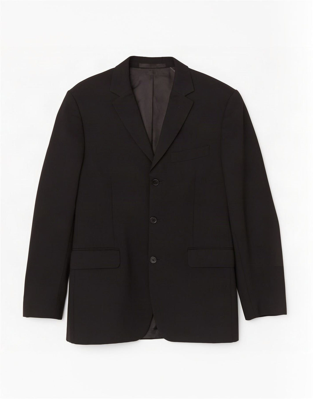 Marks & Spencer Chaqueta tipo blazer de 3 botones para hombre UK 38 Mediana lana negra