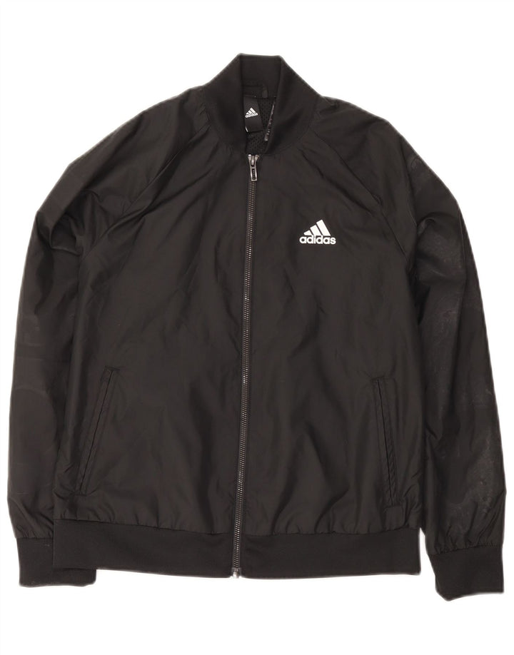 Adidas Chaqueta Bomber para Mujer UK 4/6 XS Negro Poliéster