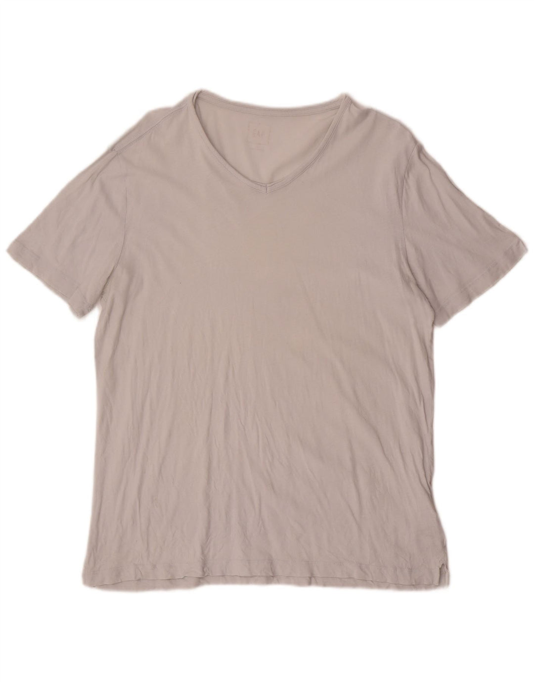 Camiseta Gap Hombre Top Algodón Gris Medio