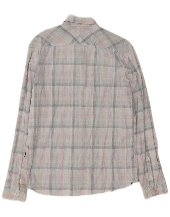 Paul Smith Camisa De Corte Clásico Para Hombre Algodón A Cuadros Multicolor Mediano