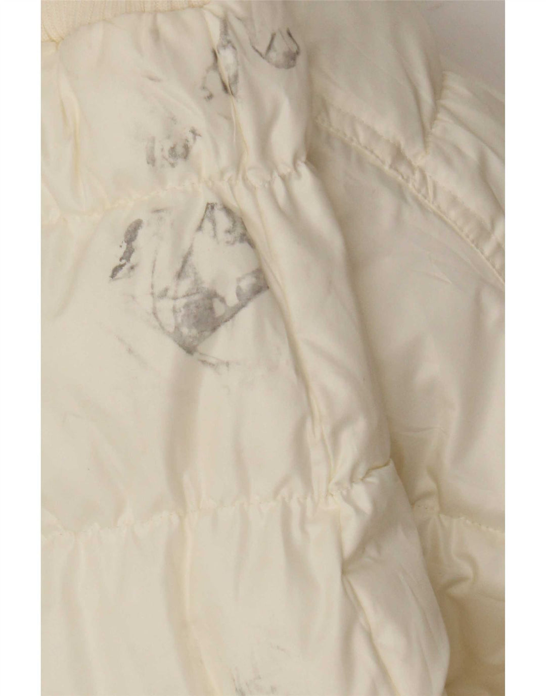 Chaqueta acolchada con capucha Lee para mujer UK 6 XS Poliamida blanca