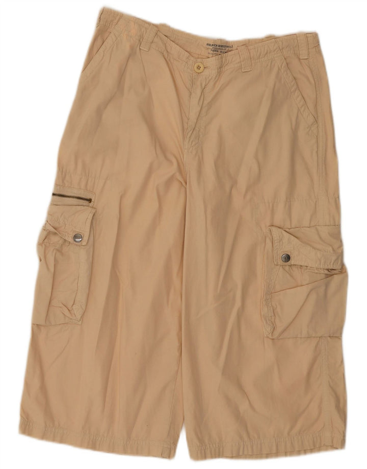 Woolrich Bermudas cargo para mujer 2XL W36 Algodón beige