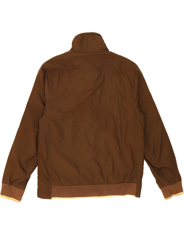 PUMA Mens Bomber Jacket UK 40 Large Brown Polyester Vintage Puma and Second-Hand Puma from Messina Hembry 