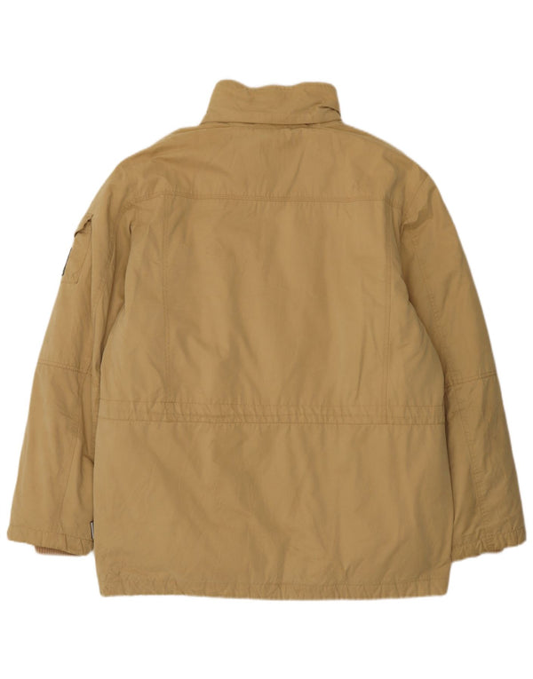 Diadora Chaqueta acolchada para hombre ES 42 XL Algodón beige