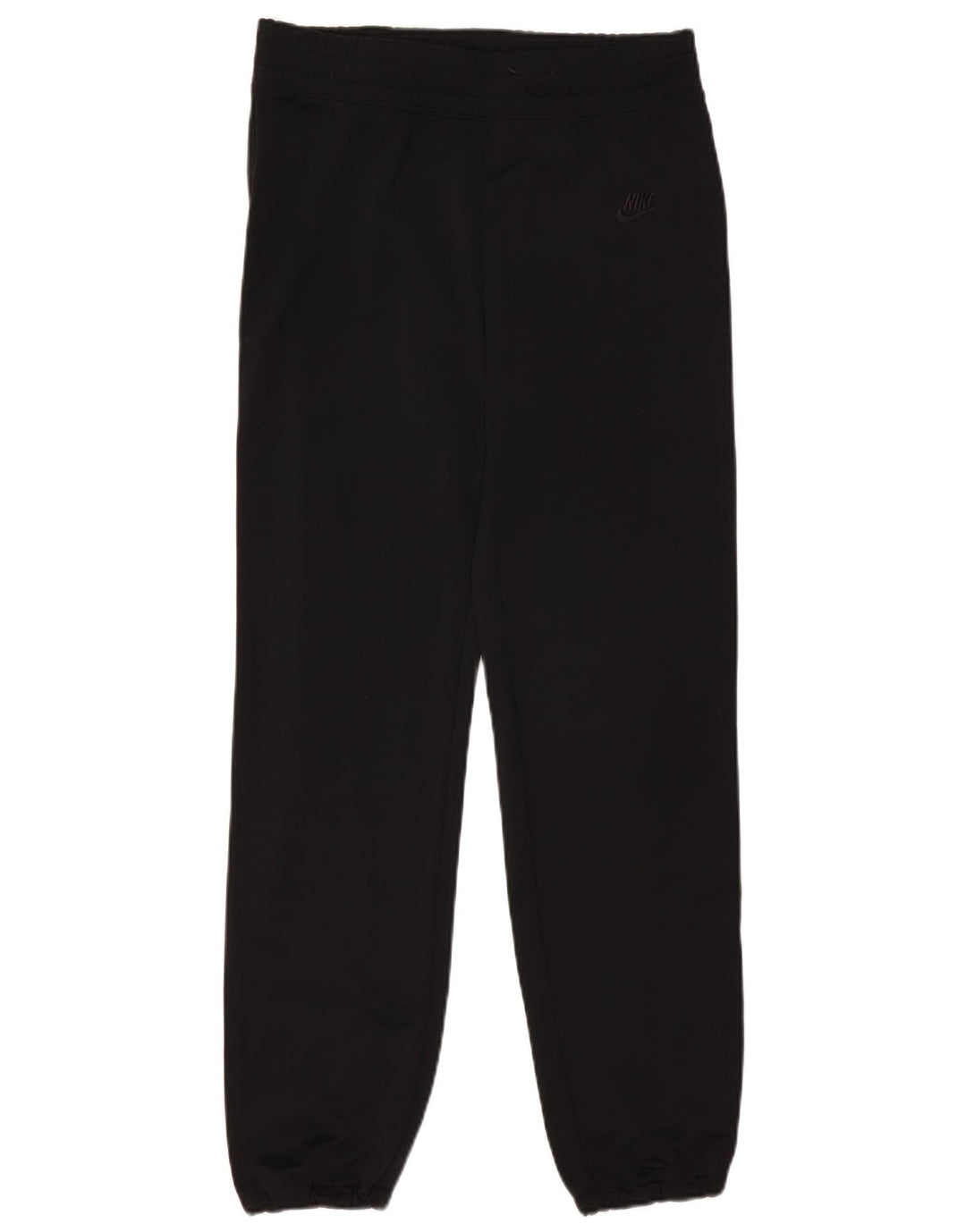 Nike Mujer Chándal Pantalones Joggers UK 10 Pequeño Negro Poliéster