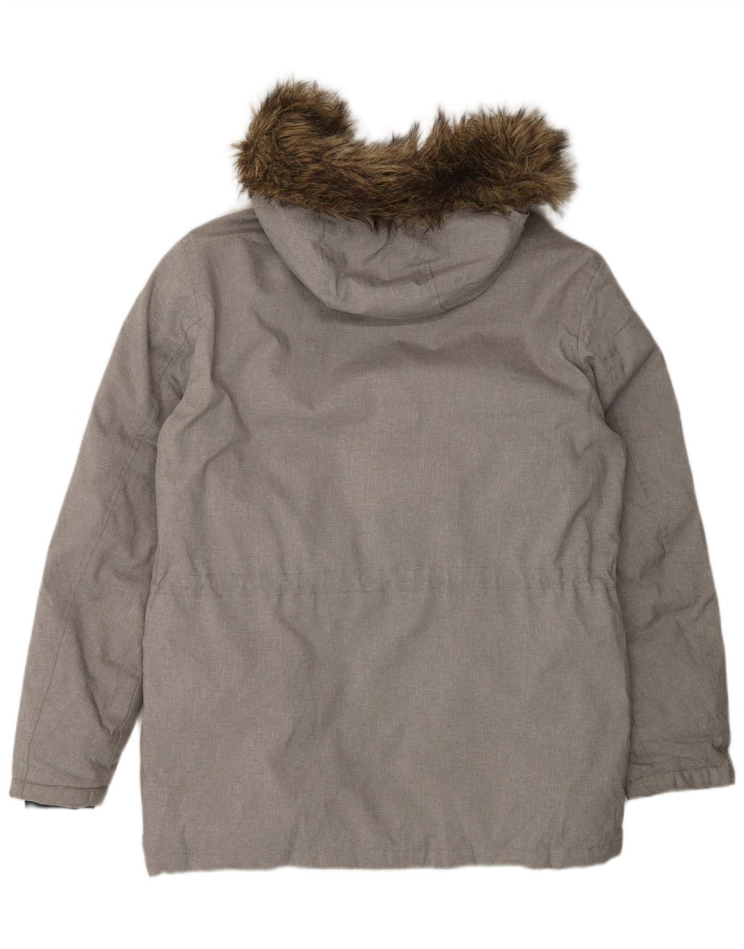 Jack & Jones - Chaqueta acolchada con capucha para hombre, talla 40, color gris grande