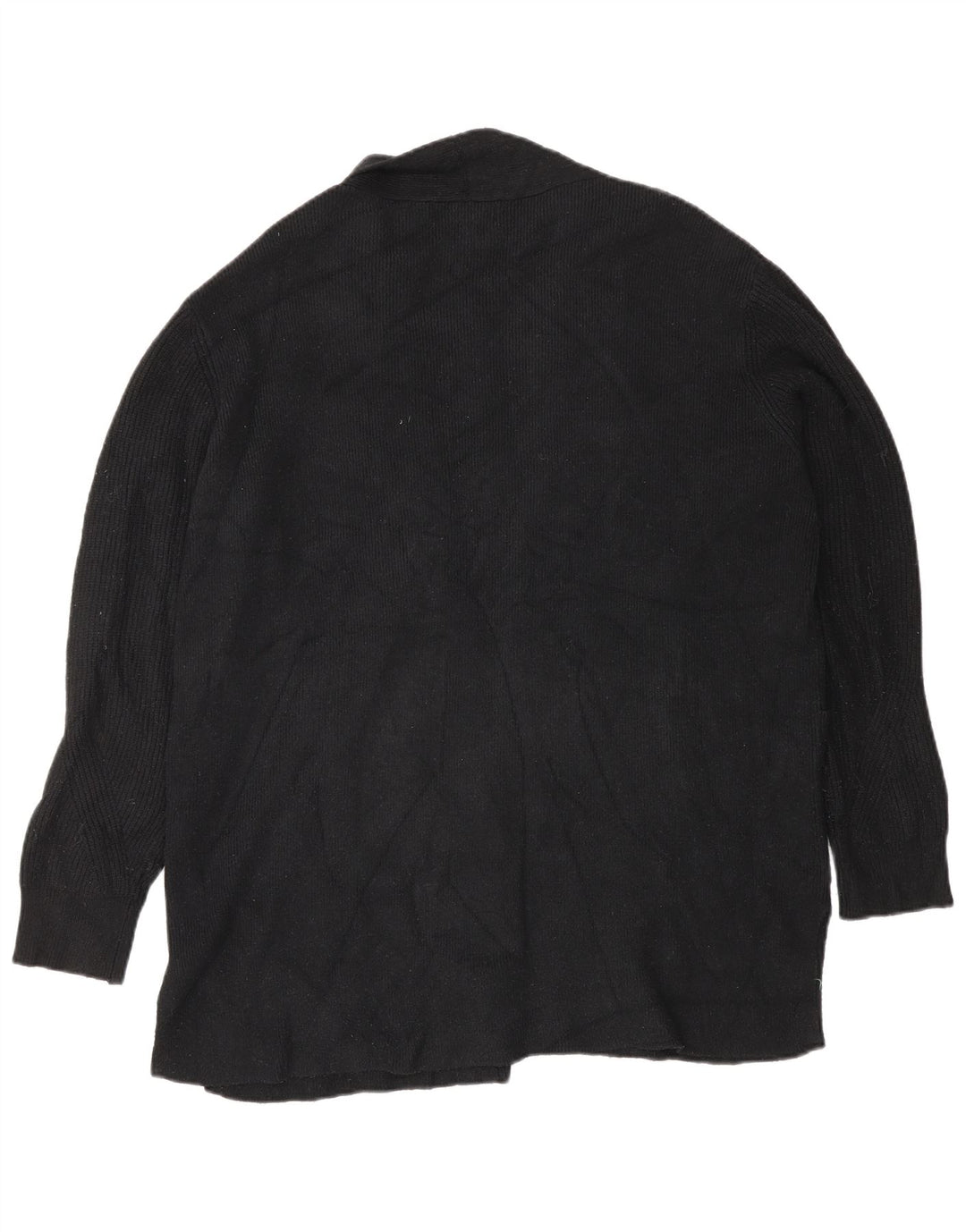 Marks & Spencer Suéter tipo cárdigan abierto de gran tamaño para mujer UK 40 XL Negro