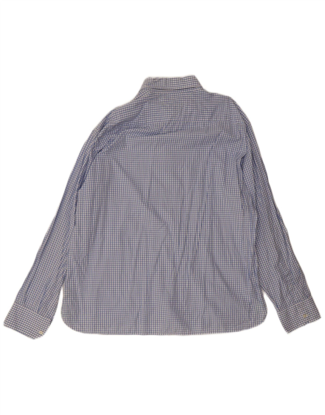 Tommy Hilfiger Camisa para hombre 2XL Algodón a cuadros azules