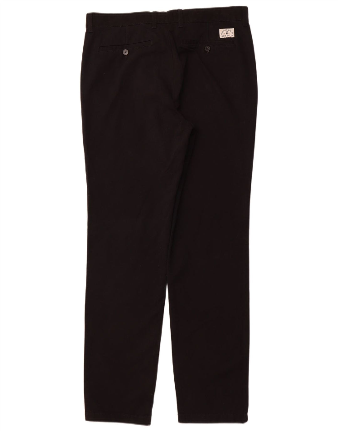 Jack Wills Pantalones chinos ajustados para hombre W34 L32 Algodón negro