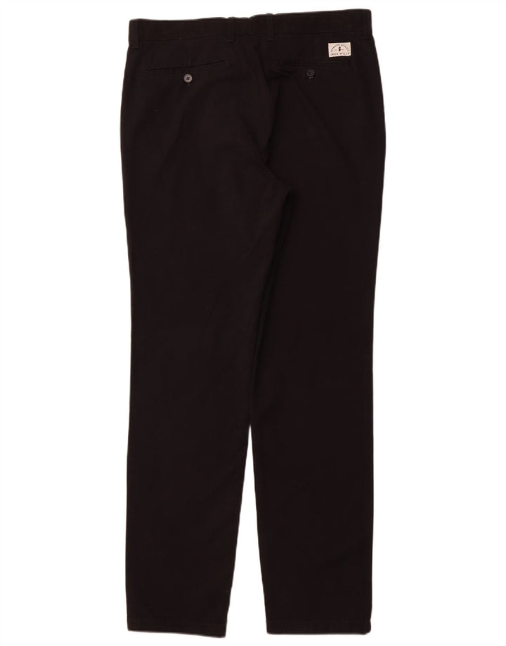Jack Wills Pantalones chinos ajustados para hombre W34 L32 Algodón negro