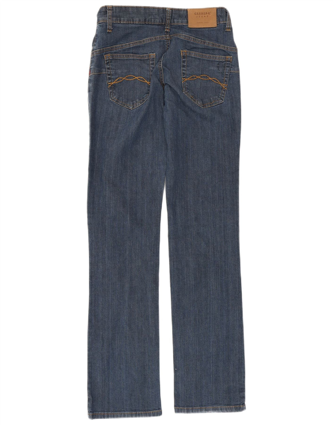 CARRERA Jeans rectos para mujer IT 42 Medium W28 L33 Algodón azul