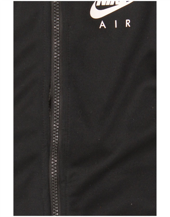 NIKE - Chaqueta de chándal holgada para niños, talla grande, color negro, 12-13 años