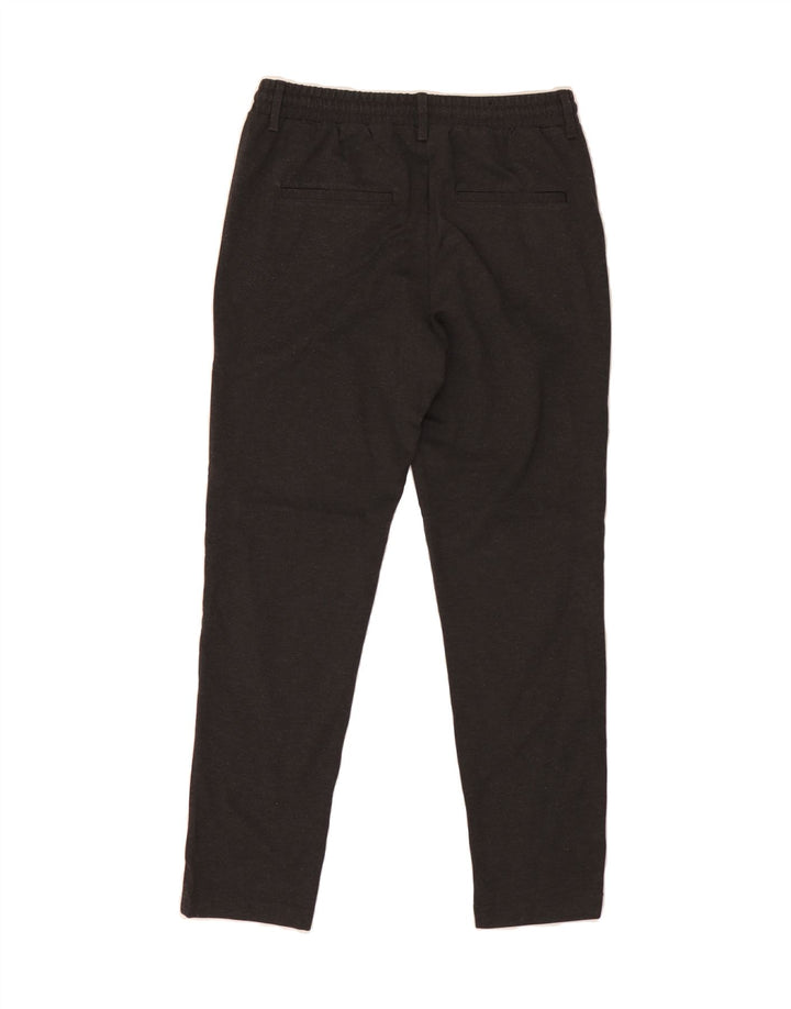JACK & JONES Womens Tapered Casual Trousers W30 L34 Grey Polyester Vintage Jack & Jones and Second-Hand Jack & Jones from Messina Hembry 