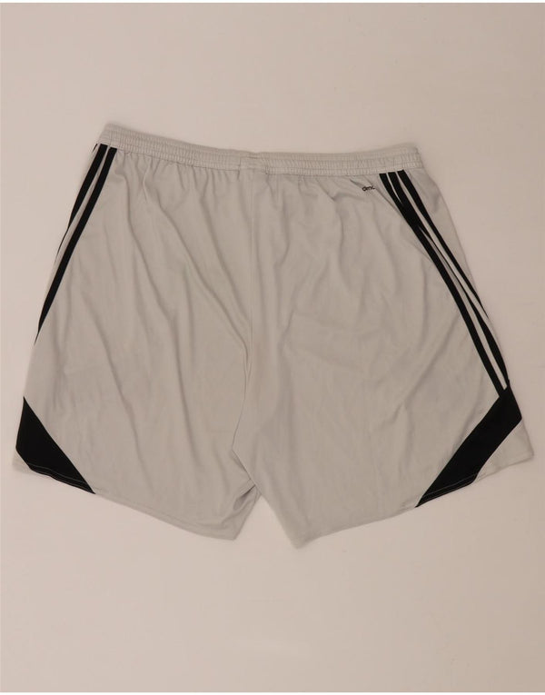 NIKE Pantalones cortos deportivos para hombre 2XL Blanco Colorblock Poliéster