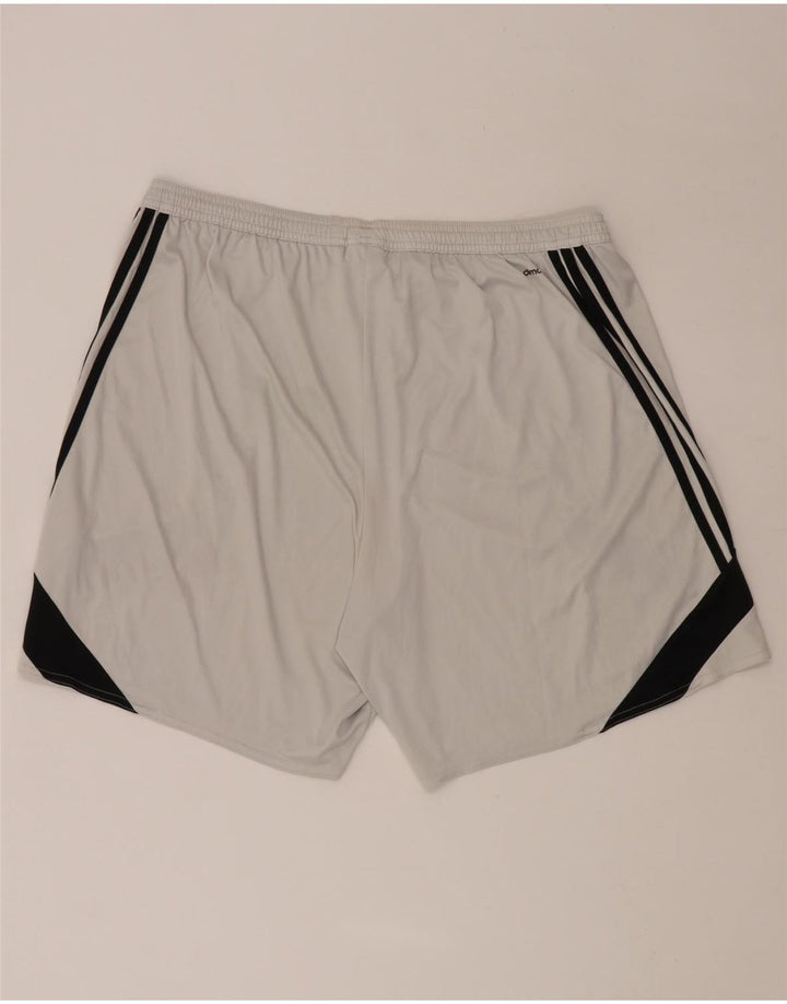 NIKE Pantalones cortos deportivos para hombre 2XL Blanco Colorblock Poliéster