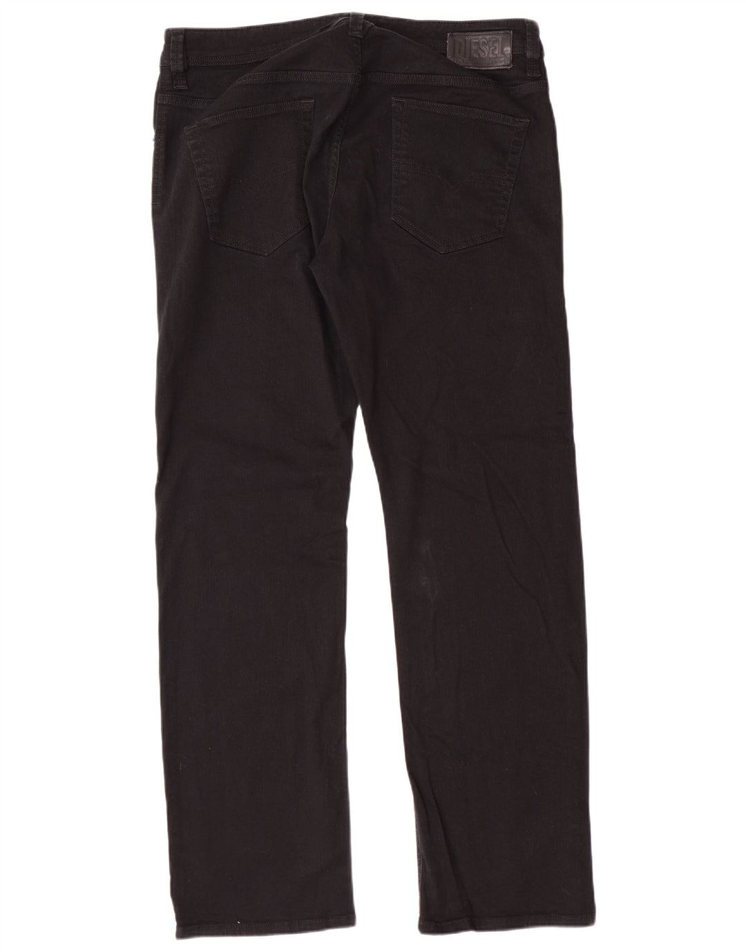 DIESEL Vaqueros rectos Larkee para hombre W36 L32 Algodón negro