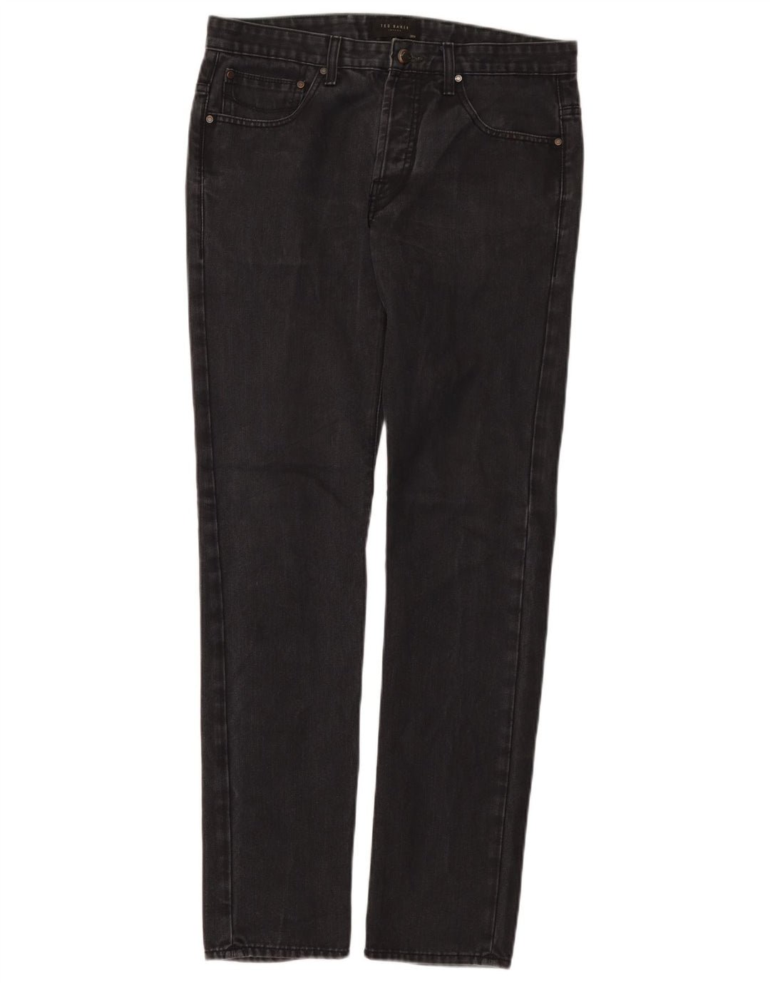 Vaqueros ajustados para mujer de Ted Baker W30 L31 Algodón negro
